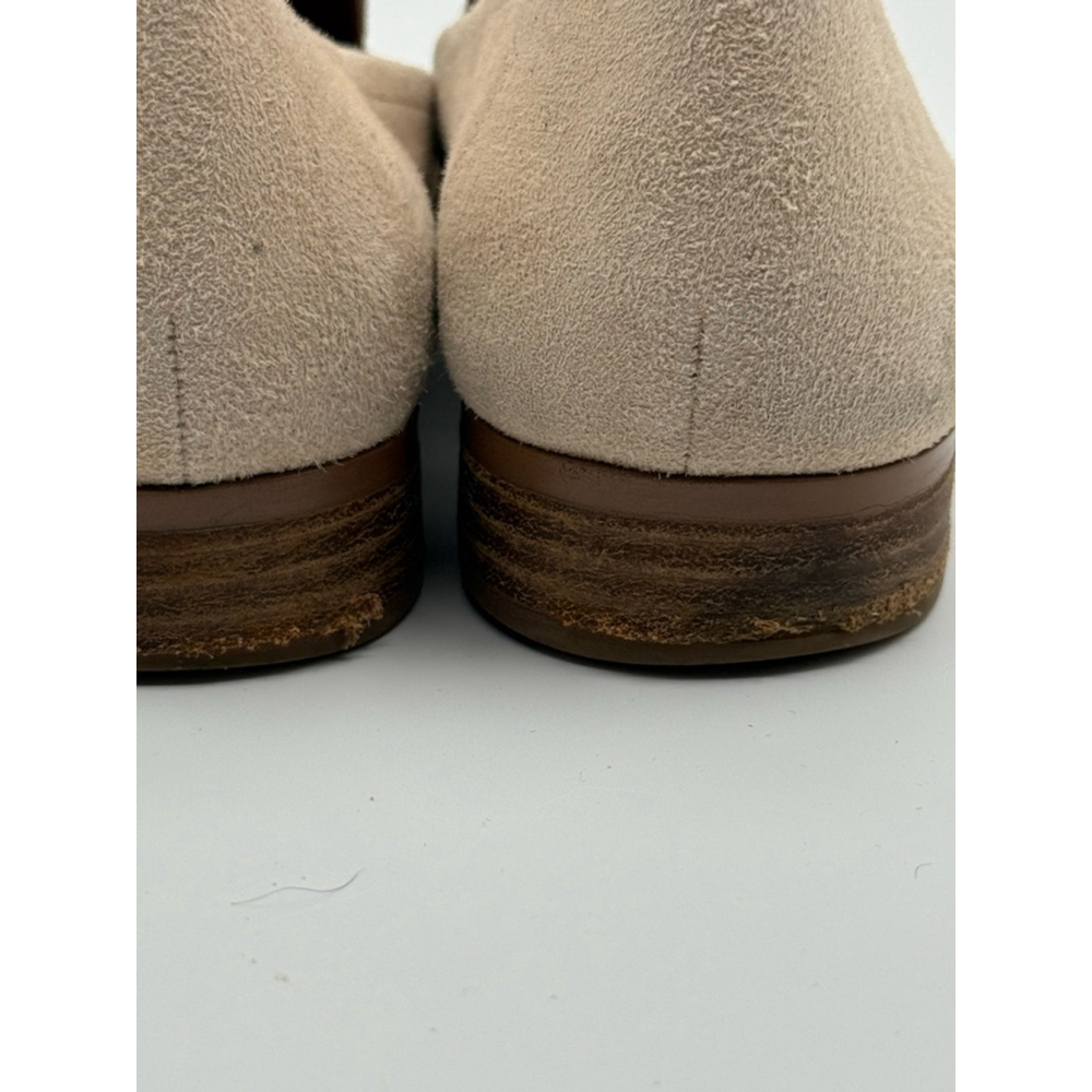 Franco Sarto Beige Suede Loafers Women’s Size 7 – Classic Slip-on - Picture 8 of 10